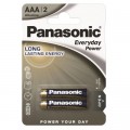 Panasonic Батарейка Panasonic AAA LR03 Everyday Power * 2 (LR03REE/2BR)