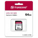 Transcend Карта пам'яті Transcend 64GB SDXC class 10 UHS-I U3 V10 (TS64GSDC300S)