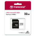 Transcend Карта пам'яті Transcend 32GB microSDHC class 10 UHS-I U1 (TS32GUSD300S-A)