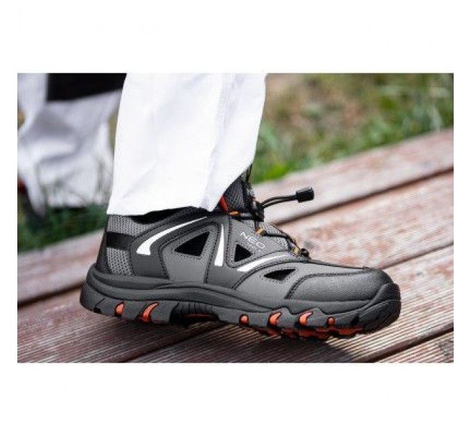 Черевики робочі Neo Tools кросівки дихаючі, підошва EVA, клас захисту OB, SRA, р.43 (82-724)