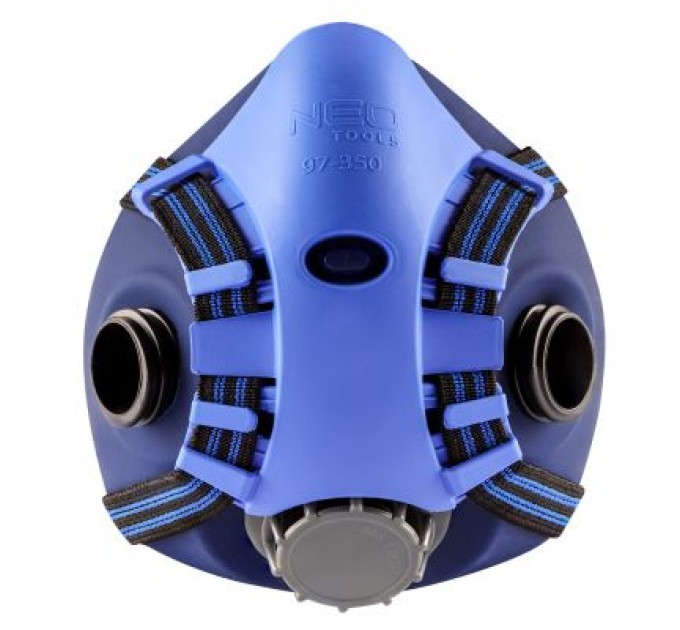 Neo Tools Респіратор Neo Tools силіконовий, на два фільтруючі патрони (у комплект не входять) (97-350)