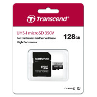 Карта пам'яті Transcend 128GB microSDXC class 10 UHS-I U1 High Endurance (TS128GUSD350V)