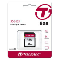 Карта пам'яті Transcend 8GB SDHC class 10 (TS8GSDC300S)