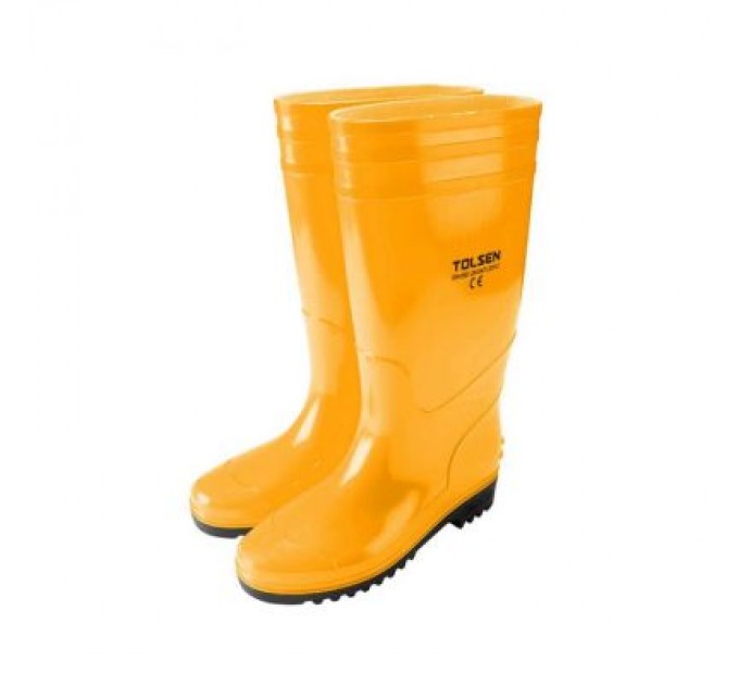 Tolsen Чоботи робочі Tolsen 43р. жовті ПВХ/Нітрил (45128)