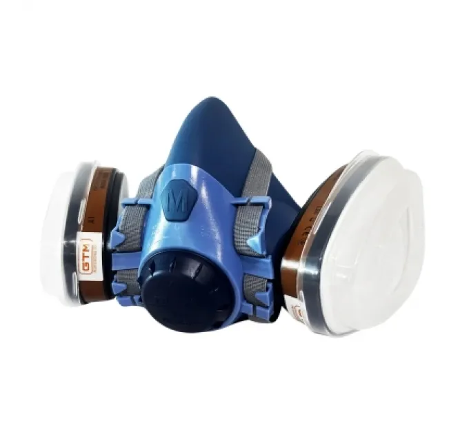 GTM Респіратор GTM для маляра, розмір М, з філтьтром та перефільтром (7500A1-KIT)