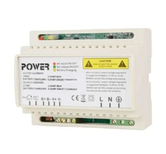 Full Energy Блок живлення для систем відеоспостереження Full Energy BBGP-123DIN