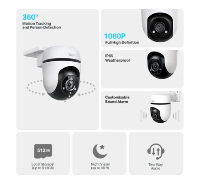 TP-Link Камера відеоспостереження TP-Link TAPO-C500