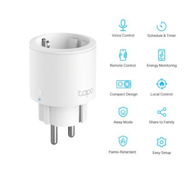 TP-Link Розумна розетка TP-Link Tapo P115 (1-pack) (Tapo P115(1-pack))