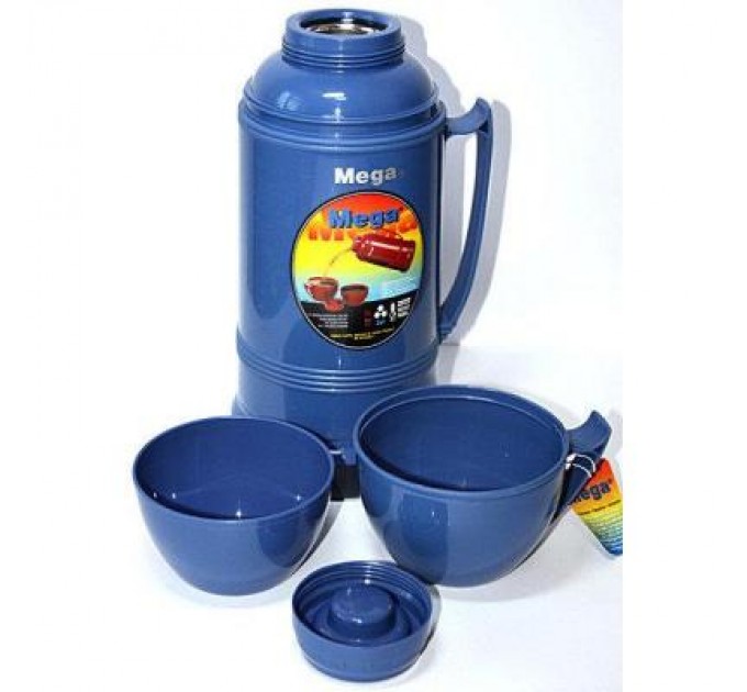 Mega Термос Mega M ЕТ100Т, 1,0 л (0717040381081BLUE)