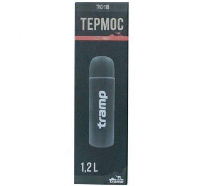 Tramp Термос Tramp Soft Touch 1.2 л Grey (UTRC-110-grey)