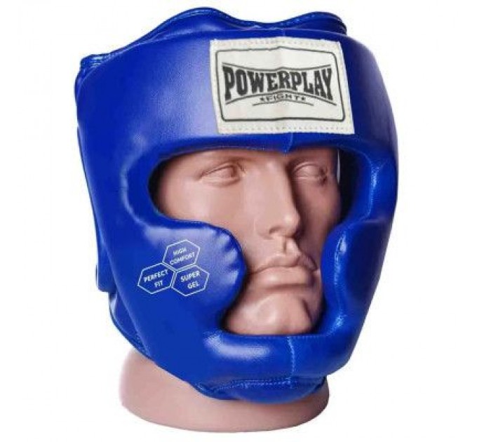 PowerPlay Боксерський шолом PowerPlay 3043 L Blue (PP_3043_L_Blue)