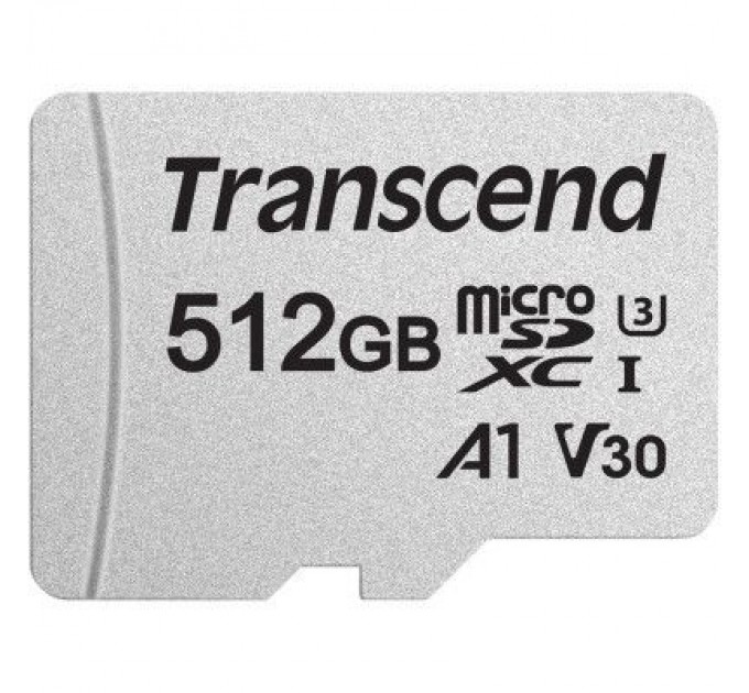 Transcend Карта пам'яті Transcend 512GB microSDXC Class 10 U3 (TS512GUSD300S-A)