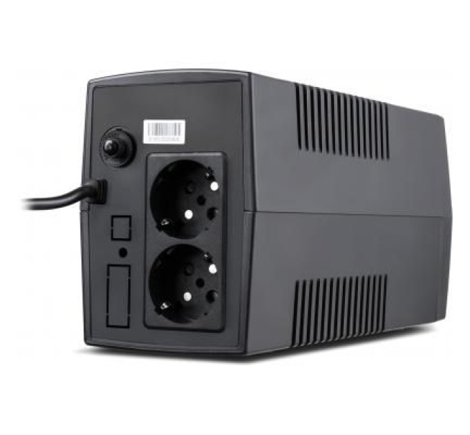 Vinga Пристрій безперебійного живлення Vinga LCD 600VA plastic case (VPC-600P)