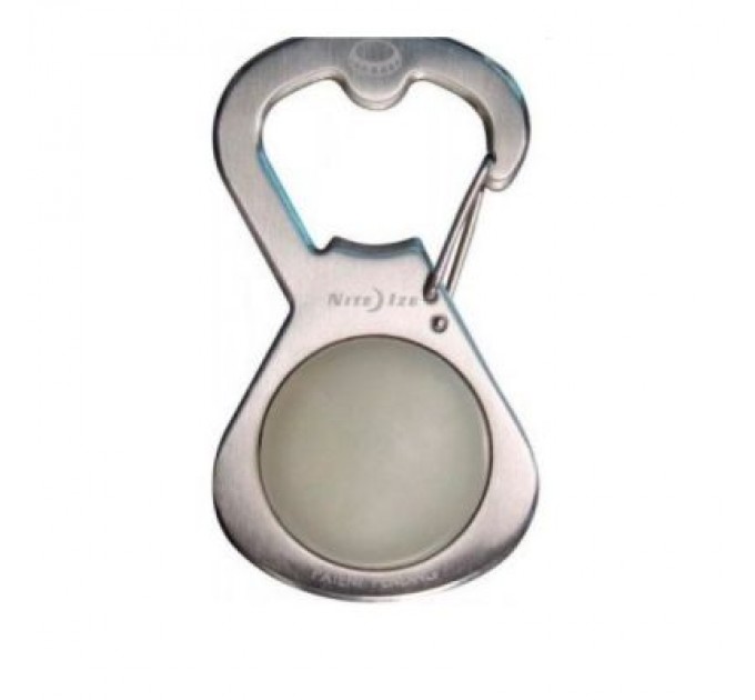 Nite ize Карабін туристичний Nite ize Carb SS Opener NI812 Steel (4823082710959)