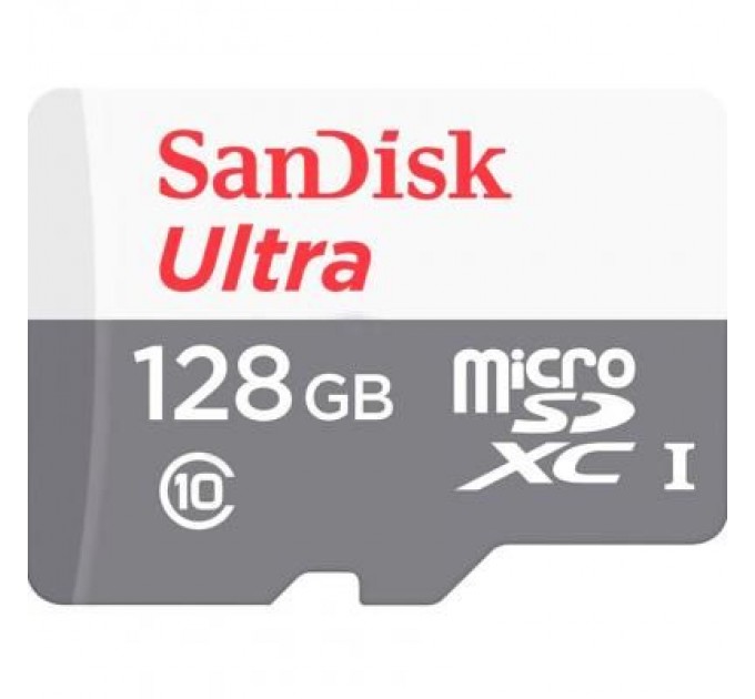 SanDisk Карта пам'яті SanDisk 128GB microSD class 10 Ultra Light (SDSQUNR-128G-GN6MN)