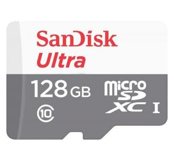 SanDisk Карта пам'яті SanDisk 128GB microSDHC class 10 UHS-I Ultra (SDSQUNR-128G-GN3MA)
