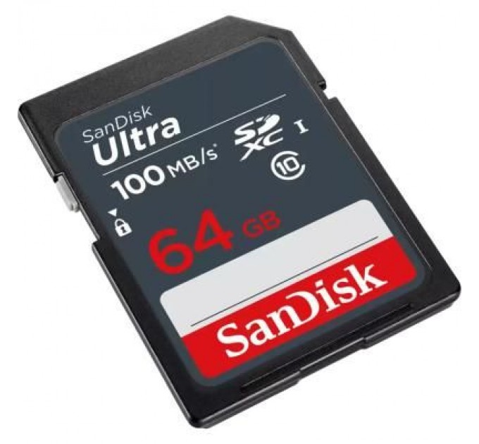 SanDisk Карта пам'яті SanDisk 64GB SDXC class 10 UHS-1 (SDSDUNR-064G-GN3IN)