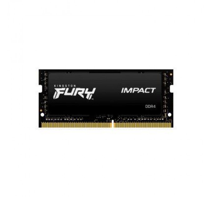 Модуль пам'яті для ноутбука SoDIMM DDR4 8GB 3200 MHz Fury Impact Kingston Fury (ex.HyperX) (KF432S20IB/8)