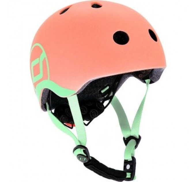 Шолом Scoot&Ride LED 45-51 см XXS/XS Peach (SR-181206-PEACH)
