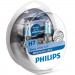 Philips Автолампа Philips H7 WhiteVision Ultra +60% 2шт (12972WVUSM)