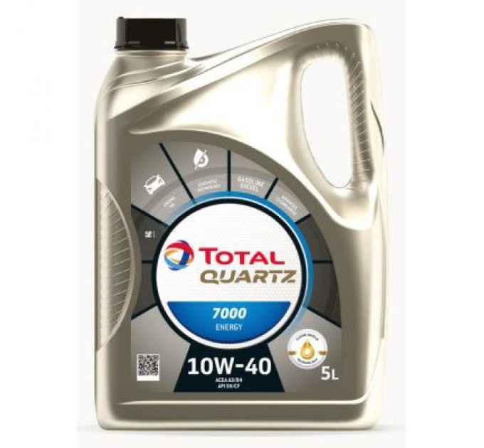Total Моторна олива Total QUARTZ 7000 ENERGY 10W-40 5л (TL 216678)