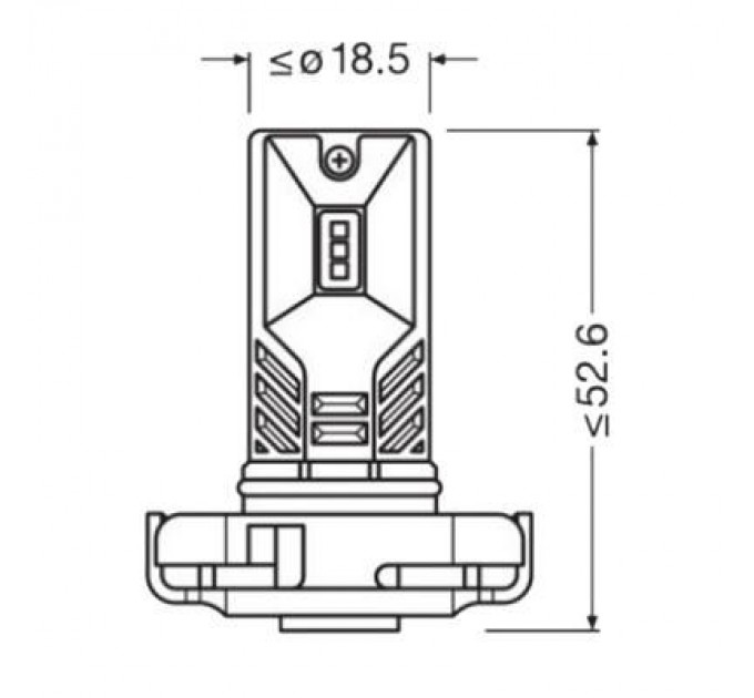 Osram Автолампа Osram світлодіодна (OS 2604CW)