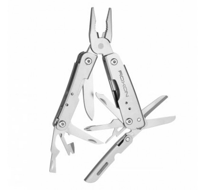 Мультитул Roxon зі змінними бітами Grey (M2)