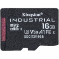 Kingston Карта пам'яті Kingston 16GB microSDHC class 10 UHS-I V30 A1 (SDCIT2/16GBSP)