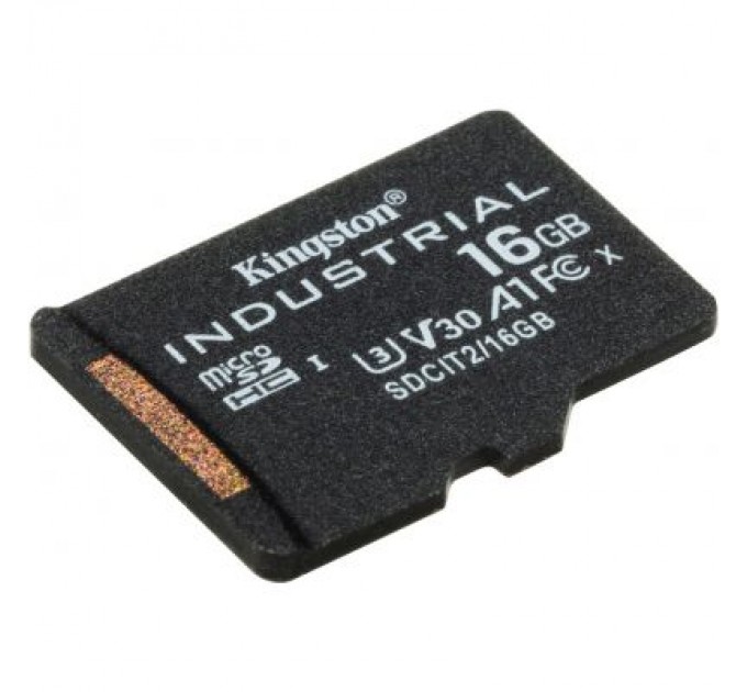 Kingston Карта пам'яті Kingston 16GB microSDHC class 10 UHS-I V30 A1 (SDCIT2/16GBSP)