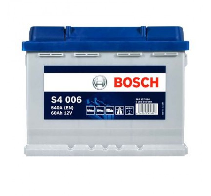 Акумулятор автомобільний Bosch 60А (0 092 S40 060)