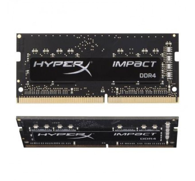Kingston Fury (ex.HyperX) Модуль пам'яті для ноутбука SoDIMM DDR4 32GB (2x16GB) 3200 MHz Impact Kingston Fury (ex.HyperX) (KF432S20IBK2/32)