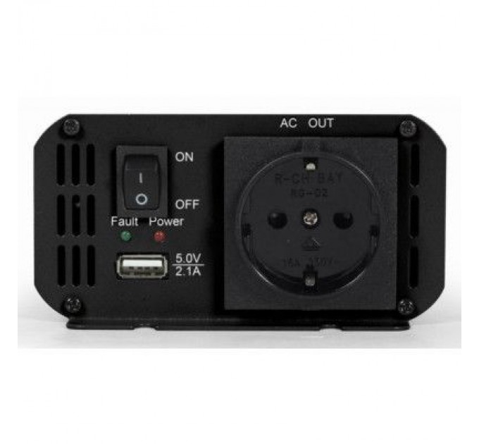 EnerGenie Автомобільний інвертор EnerGenie 12V/220V 500 Вт (EG-PWC500-01)