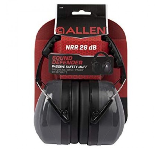 Allen Навушники для стрільби Allen Сomfort Passive Black/Grey (2336)