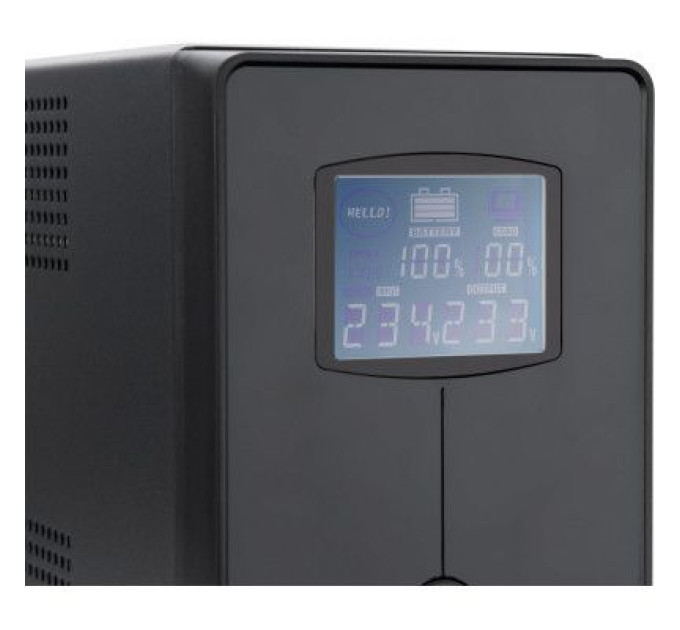 Vinga Пристрій безперебійного живлення Vinga LCD 2000VA metall case (VPC-2000M)