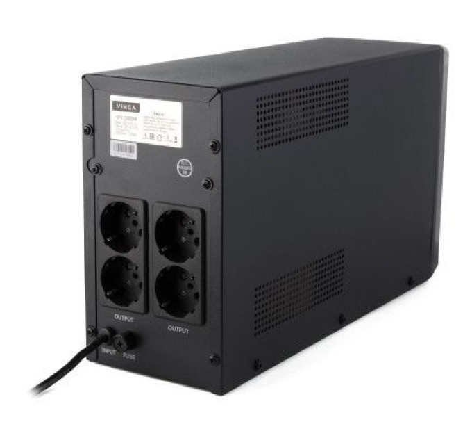 Vinga Пристрій безперебійного живлення Vinga LCD 2000VA metall case (VPC-2000M)