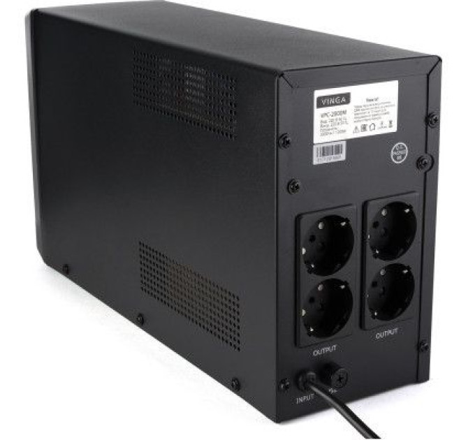 Vinga Пристрій безперебійного живлення Vinga LCD 1500VA metal case (VPC-1500M)