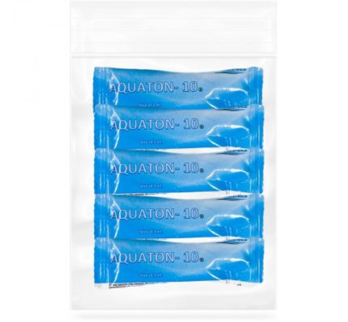 Poputchik Засіб для знезараження води Poputchik "Акватон-10" 5 шт Zip (52-036-IS)