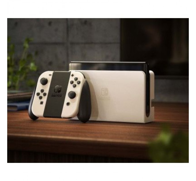Nintendo Ігрова консоль Nintendo Switch OLED (біла) (045496453435)