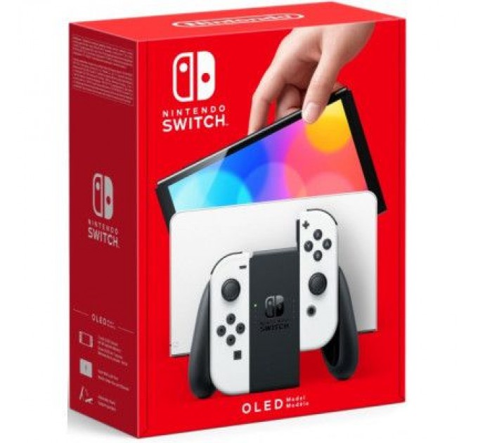Nintendo Ігрова консоль Nintendo Switch OLED (біла) (045496453435)
