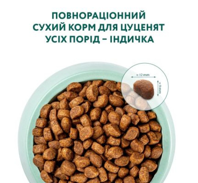 Optimeal Сухий корм для собак Optimeal для цуценят всіх порід зі смаком індички 12 кг (4820083905483)