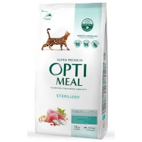 Сухий корм для кішок Optimeal для стерилізованих/кастрованих індичка та овес 1.5 кг (4820215364713)