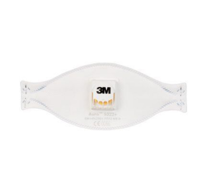 3M Респіратор 3M Aura 9322+ захист рівня FFP2 з клапаном 1 шт. (4054596041226)