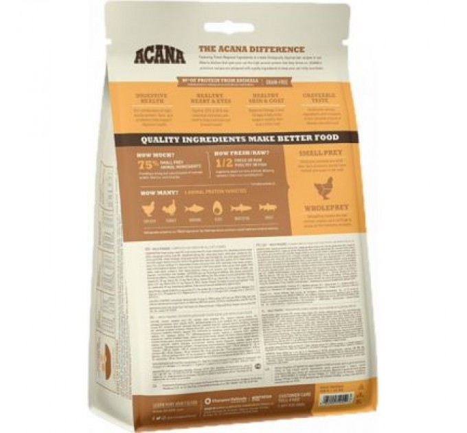 ACANA Сухий корм для кішок ACANA Wild Prairie Cat 340 г (0064992640347)