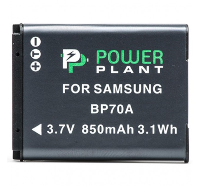 Акумулятор до фото/відео PowerPlant Samsung BP70A (DV00DV1261)