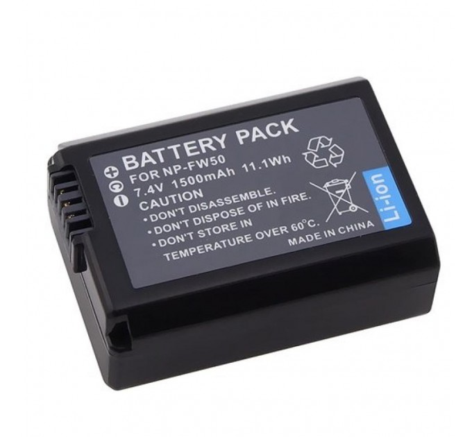 PowerPlant Акумулятор до фото/відео PowerPlant Sony NP-FW50 (DV00DV1280)