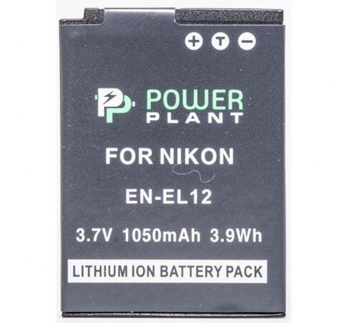 PowerPlant Акумулятор до фото/відео PowerPlant Nikon EN-EL12 (DV00DV1242)