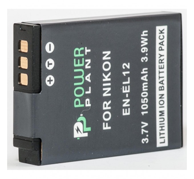 PowerPlant Акумулятор до фото/відео PowerPlant Nikon EN-EL12 (DV00DV1242)