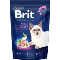 Сухий корм для кішок Brit Premium by Nature Cat Adult Chicken 1.5 кг (8595602553129) Сухий корм для кішок Brit Premium by Nature Cat Adult Chicken 1.5 кг (8595602553129)