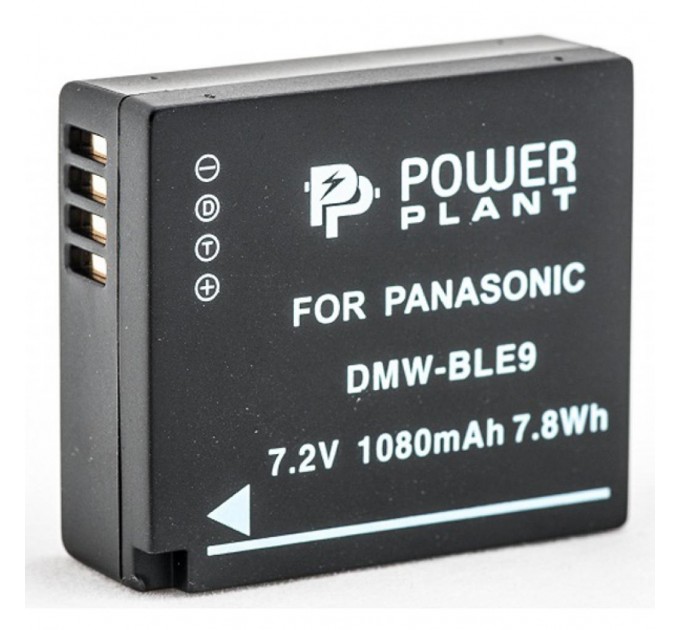 Акумулятор до фото/відео PowerPlant Panasonic DMW-BLE9 (DV00DV1299)