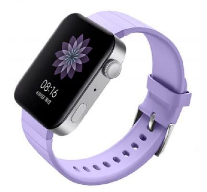BeCover Ремінець до смарт-годинника BeCover Silicone для Xiaomi Mi Watch Light Purple (704515)
